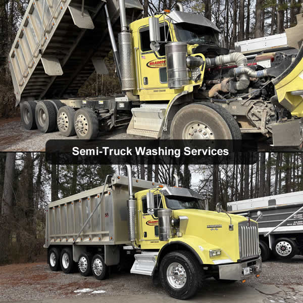 Semi-Truck Washing Services